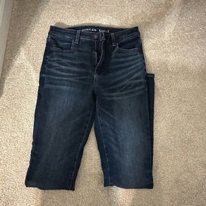 Super high rise jegging size 6 LONG